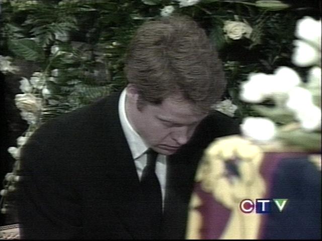 Earl Spencer in mourning